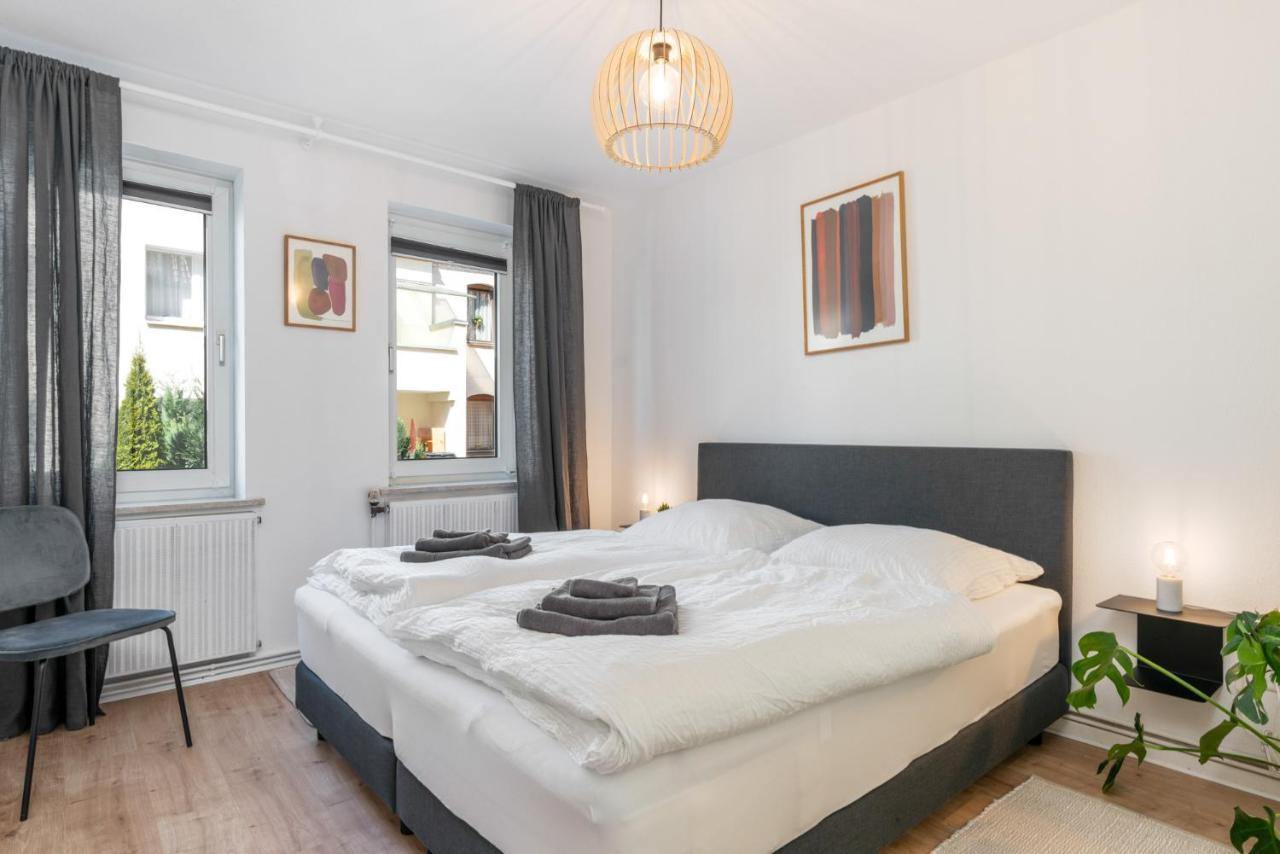 Flatlight - Shiny Apartment - Balcony - Central - Kitchen Hildesheim Esterno foto
