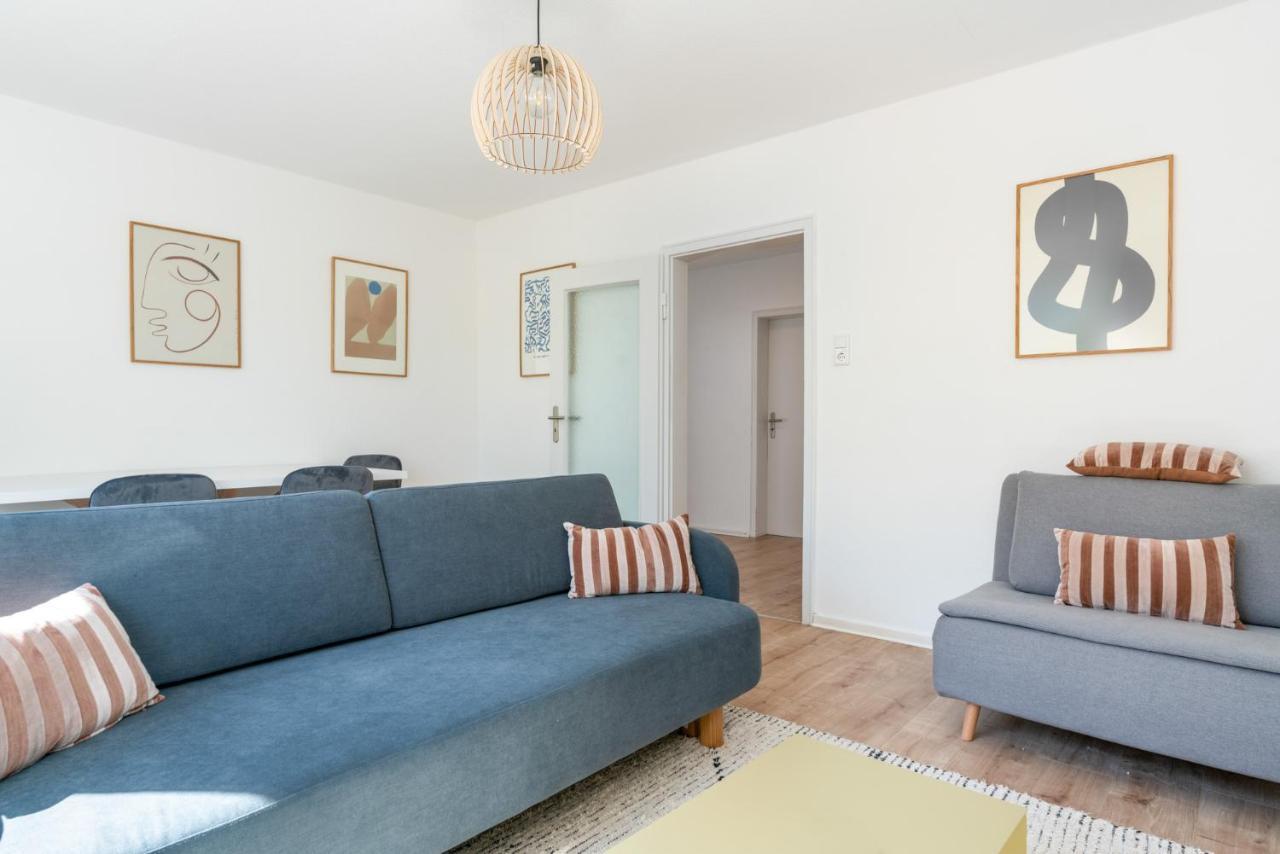 Flatlight - Shiny Apartment - Balcony - Central - Kitchen Hildesheim Esterno foto